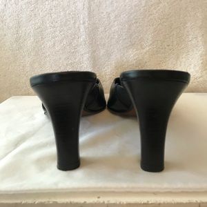 cole haan white mules